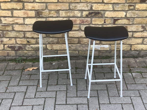 Pair Kandya Stools by Frank Guille. SOLD