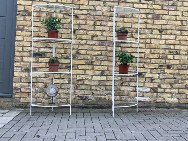 1960’s  A pair of plant stands. SOLD