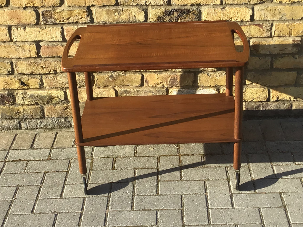 Danish tea trolley. SOLD