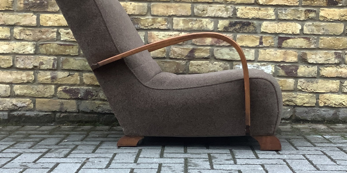 Art deco sales bentwood armchair