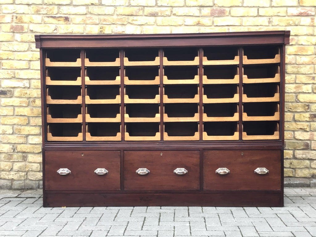 1930’s haberdashery cabinet    SOLD