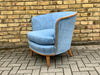 1940’s French reupholstered armchair SOLD