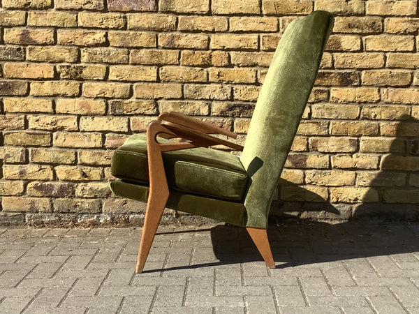 1950’s Parker Knoll armchair by Willi Knoll & Frederic Parker