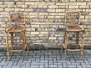 SOLD. 1950’s Italian Bamboo bar set by Bonacina