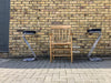 Bespoke crafted wooden rush seated chair