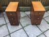 A pair 1960’s bedside cabinets SOLD