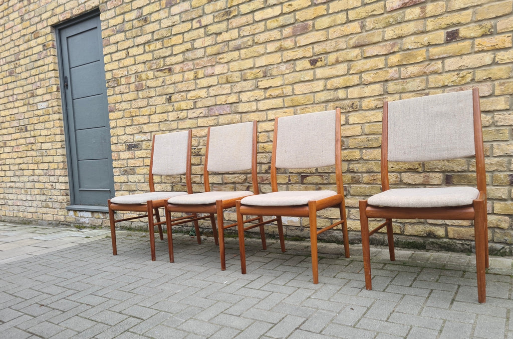 1960’s Danish dinning chairs by Skovby