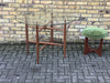 1960’s glass top  Danish dinning SOLD