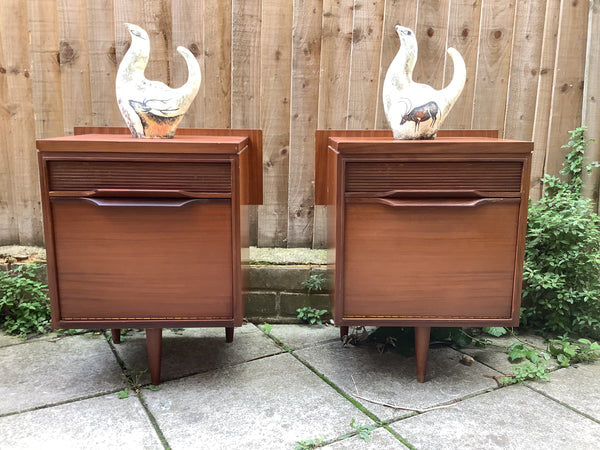 1960s pair White&newton bedside