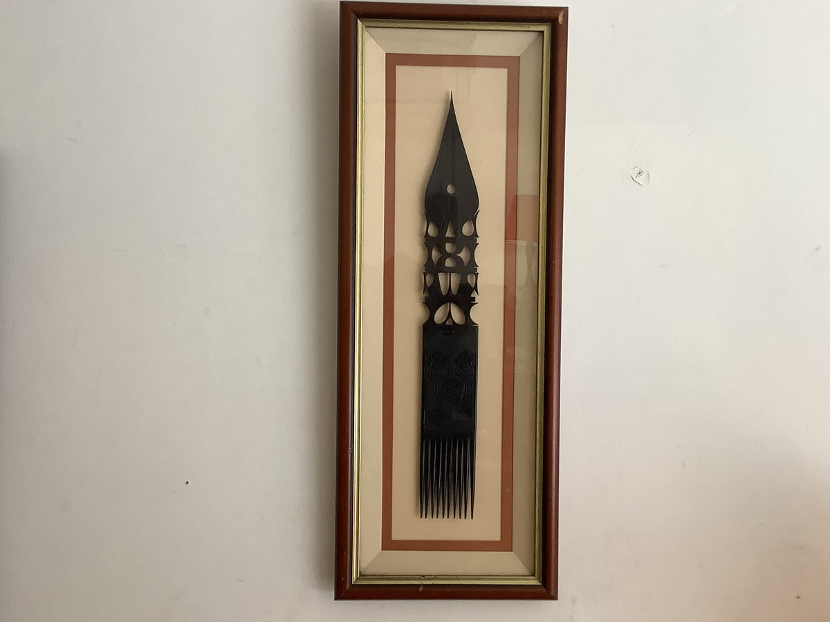 Vintage African comb SOLD – Bleu Furniture