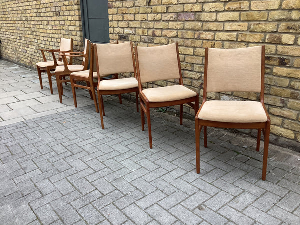 1960s D-Scan dinning chairs x8