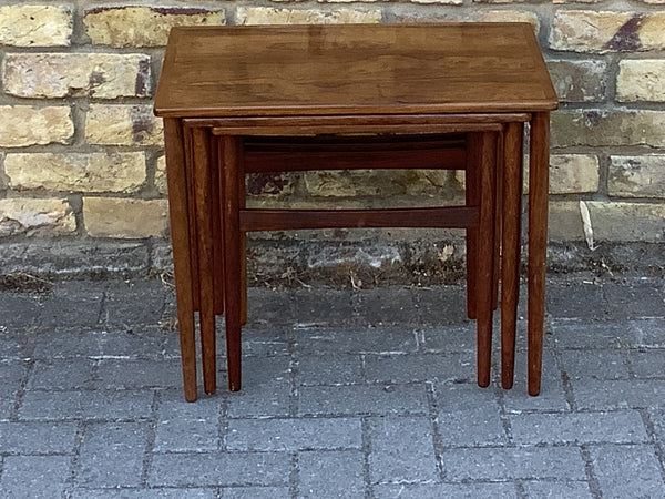 1960’s BR Glested Danish rosewood nest of tables