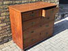 Campaign chest of draws Victorian.   SOLD