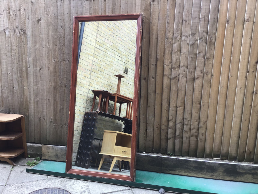 Vintage tall mirror