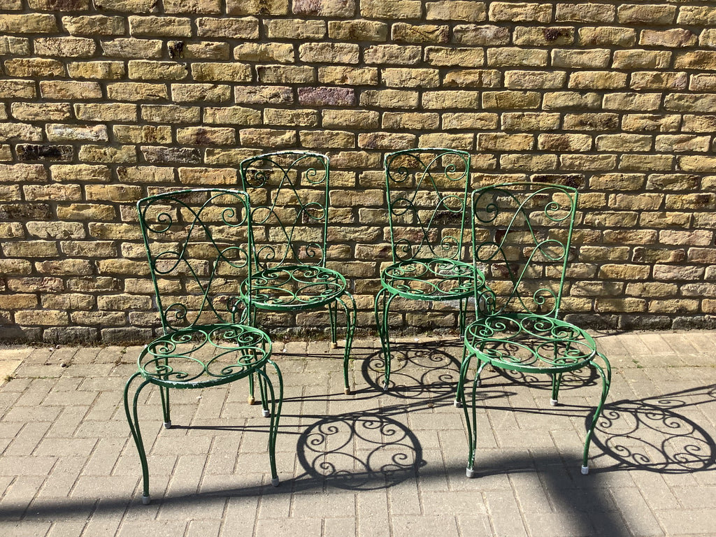 1960’s French garden chairs
