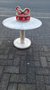 1970’s round side marble table