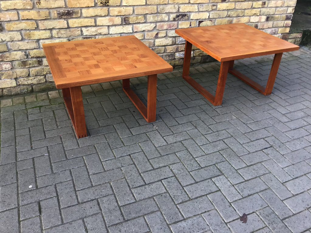 A Pair of Poul Cadovius coffee tables
